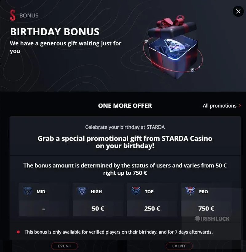 Image: Willkommen bei Starda Casino: Promotionen und App für echte Gewinner in